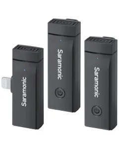 SARAMONIC BLINK GO-D2 2.4 GHZ DUAL CHANNEL WIRELESS MICROPHONE SYSTEM