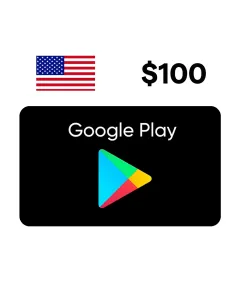 GOOGLE PLAY CARDS $100 USA ACCOUNT (instant SMS delivery)
