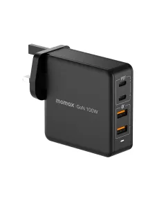 Momax ONEPLUG 100W 4-Port GaN Charger - Black