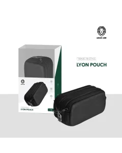 Green Lion Lyon Travel Pouch - Black