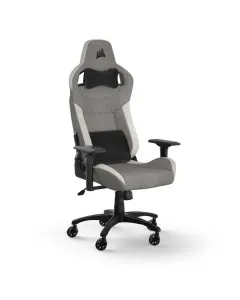 Corsair T3 RUSH Fabric Gaming Chair (2023) - Grey/White - 32209