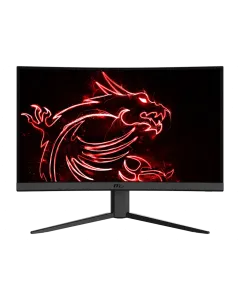 ‏‪MSI Optix G24C4 Gaming Curved Gaming Monitor (24” ,144Hz ,1Ms ,FHD)