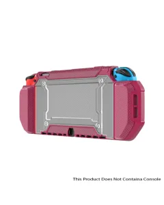 Nintendo Oled Integrated Protective Cover - Wine Red