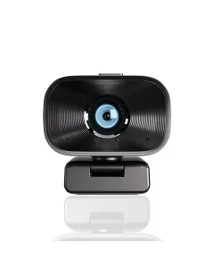 Powerology 1080p Web Cam With 5x Digital Zoom In-built Mic And Speaker- Black