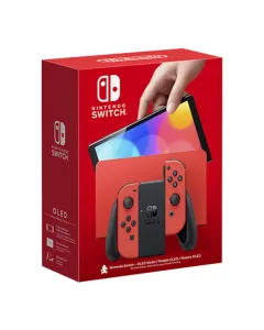 Nintendo Switch - Oled Model Console - Mario Red Edition
