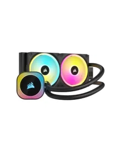 Corsair Icue Link H100i Rgb 240mm Aio Liquid Cpu Cooler - Black CW-9061001-WW