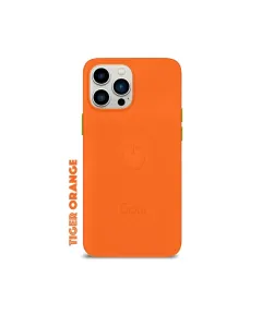 Goui Magnetic Cover For Iphone 15 Pro Max 6.7 Inch - Tiger Orange