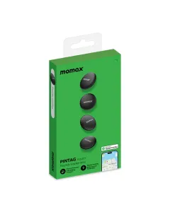 Momax Pintag Find My Tracker (4pack) - Black