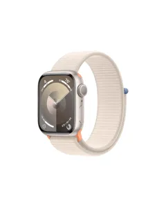 Apple Watch Series 9 Gps 45mm Starlight Aluminium Case With Starlight Sport Loop