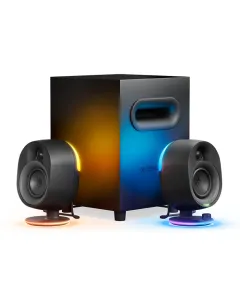 Steelssries Arena 7 Immersive 2.1 Gaming Speaker System With Reactive Illumination