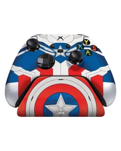 Razer Limited Edition Xbox Series X|s And Xbox One Wireless Controller With Charging Stand – Captain America