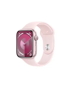 Apple Watch Series 9 Gps 45mm Pink Aluminium Case With Light Pink Sport Band - M/l