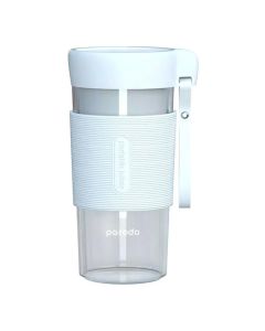 Porodo Portable Juice Maker 350ml 50W - White/Clear (Open Box)