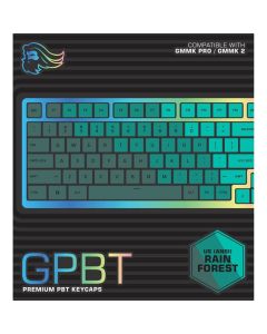 Glorious Premium PBT Key Caps - Rain Forest