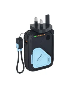 Powerology 10000mah Magsafe And Charger Power Bank - Black