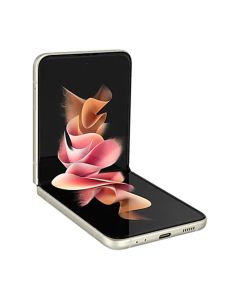 Samsung Galaxy Z Flip3 5G 256GB Phone (SM-F711BZEFMEA) - Cream