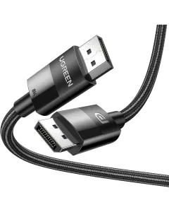 Ugreen 8k  Desktop 1.4 Male To Male Plastic Case Braided Cable 3m - Black