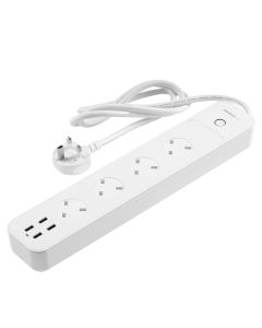 Momax ChargeHub IoT Power Strip (US2S) - White