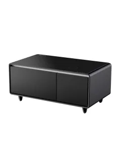 Gamvity Smart Coffee Table With 93l Refrigerator Frozen & fridge Drawer Tb90 - Black