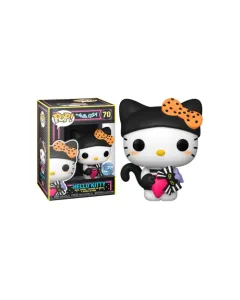Funko Pop: Sanrio- Hello Kitty W/ Gift (Black Light Glow) (Exc)
