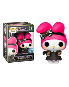 Funko Pop: Sanrio- Hello Kitty My Melody (Black Light Glow) (Exc)