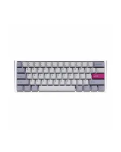 Ducky One 3 Mini - Silent Red Switch Hot-swap Mechanical Keyboard - Mist Grey