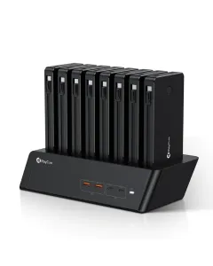 Raycue 8 In 1 Charging Station Combo With 8x10000mah Pd20w Power Bank-uk