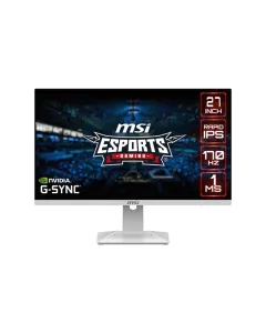 Msi G274qrfw - 27 Inch 170hz Wqhd Rapid Ips Gaming Monitor - White