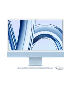 Apple Imac M3 24-inch 4.5k Retina Display With 8‑core Cpu 8‑core Gpu 16gb 1tb Ssd - Blue (Arabic)