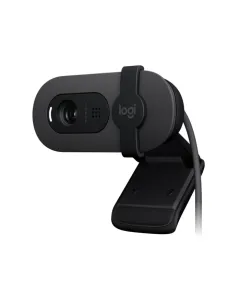 Logitech Brio 100 Full Hd 1080p Webcam With Integrated Privacy Shutter - Graphite