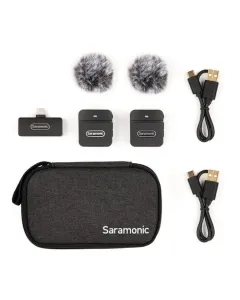 SARAMONIC BLINK 100 B6 ULTRACOMPACT 2.4GHZ DUAL CHANNEL WIRELESS MICROPHONE SYSTEM