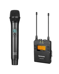 SARAMONIC UWMIC9 KIT4 RX9+HU9 UHF WIRELESS MICROPHONE KIT (RX9+HU9)