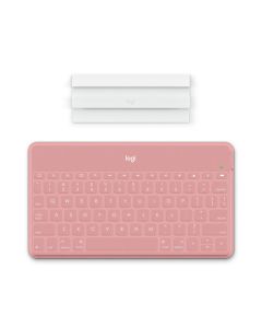 Logitech Keys-to-go Portable Wireless Keyboard for Ipad,iphone &apple Tv - Blus Pink
