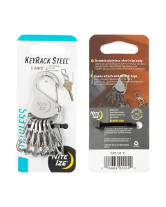 Nitelze Keyrack Steel S- Biner #3 - Stainless