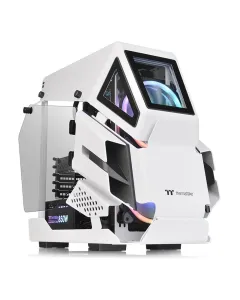 Thermaltake Aht 200 Tempered Glass Gaming Case - Snow Edition