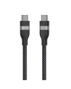 Anker Usb-c To Usb-c Cable 240w 6ft (Upcycled-braided) - Black