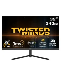 Twisted Minds 32", Fhd, 240hz, Va, 1ms/hdr Hdmi 2.1 Gaming Monitor