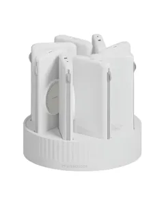 Powerology 8 In 1 Station 10000mah Pd 120w Qc Wireless Power Bank - White
