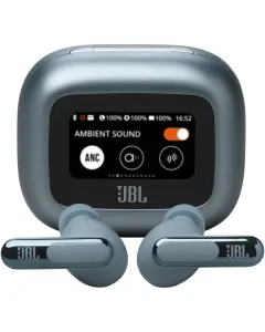 Jbl Live Beam 3 Noise Cancelling True Wireless Earbuds With Display - Blue
