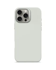 Decoded Silicone Antimicrobial Case For Iphone 16 Pro Max - Stone Grey