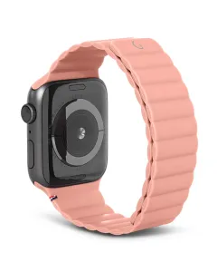 Decoded  Ultra Apple Watch 45/44/42mm Silicone Traction Lite Strap - Peach Pearl