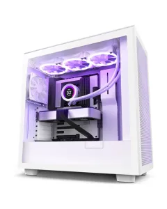 NZXT H7 Flow ATX Mid Tower Case - White