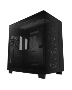 NZXT H9 Flow Edition ATX Mid Tower Case - Black 