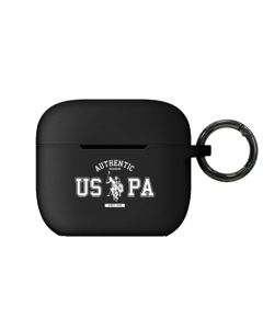 U.S.Polo Assn. Silicone USPA Authentic Case for Airpods 3 - Black