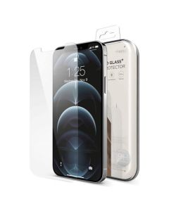 Elago iPhone 12 Pro Max Tempered Glass Plus Screen Protector