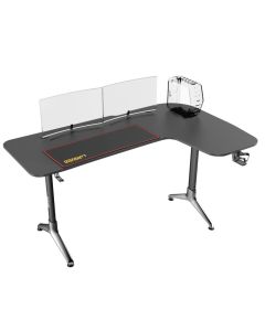 Twisted Minds Y Shaped Gaming Desk Carbon Fiber Texture - Right
