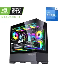 Lovingcooll - Lc-100 Gaming Pc |  Intel I5-13f |rtx 5060ti 8gb| 16gb Ram | 1tb Ssd 