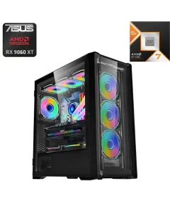 LOVINGCOOL LC-360J GAMING PC |  AMD  RYZEN 7  | RX 9060 XT 16GB| 16GB RAM | 1TB SSD 