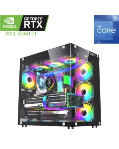 Gaming PC Lovingcool UFOII Core i7-12th Gen RTX 5060 Ti 8GB, 1TB SSD, 16GB RAM