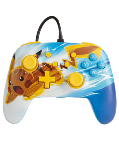 Enhanced Wired Controller For Nintendo Switch – Pikachu Charge